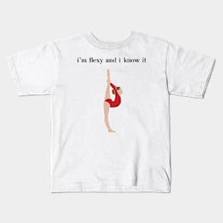 Flexy and I know it Kids T-Shirt